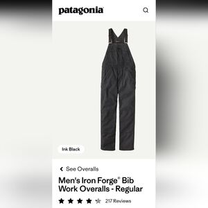 Men's Iron Forge® Bib Work Overalls - Regular